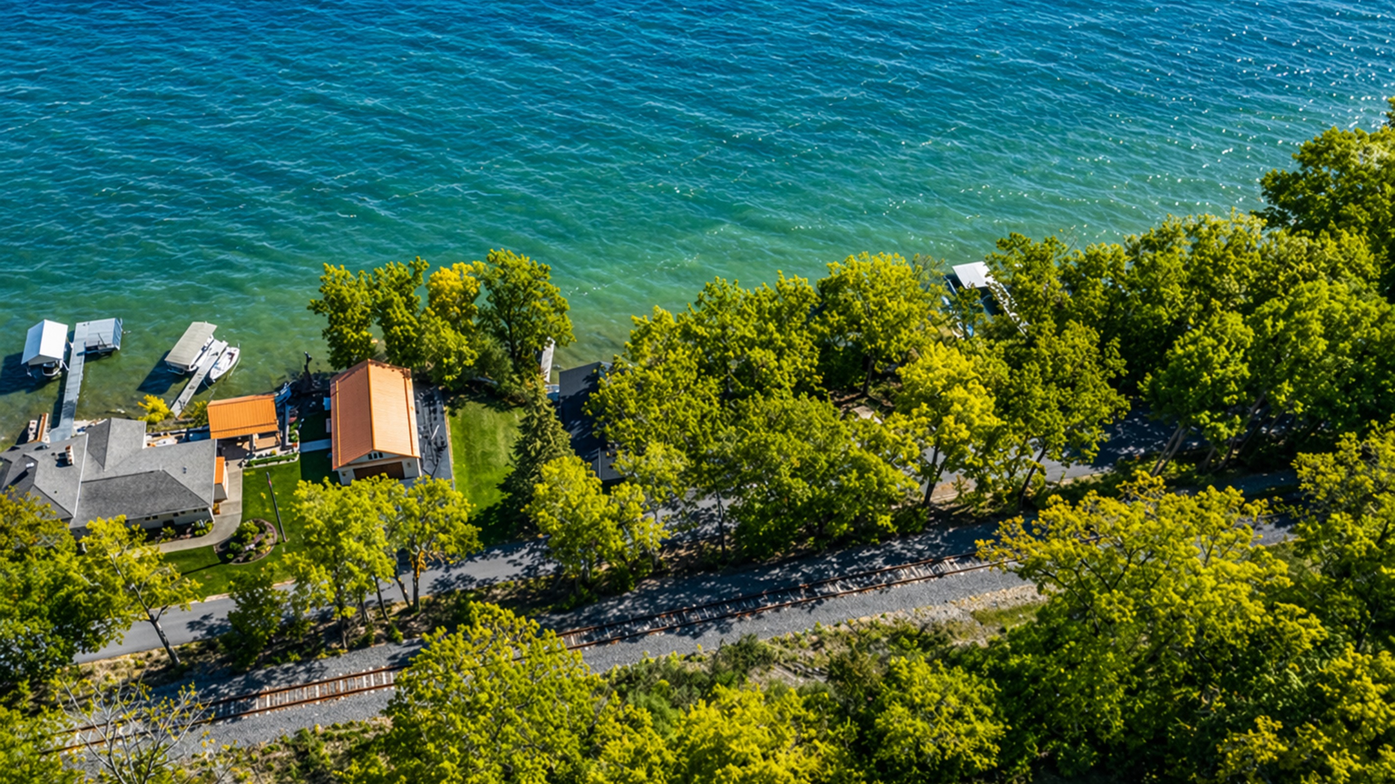 Breathtaking turquoise water and wide-open lake views — perfect backdrop for your next getaway.