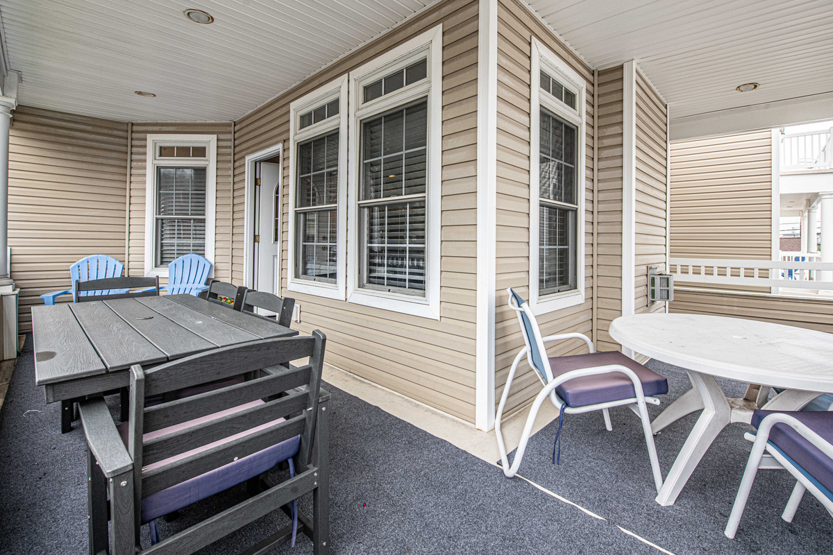 Outdoor Dining Tables and Seating Area