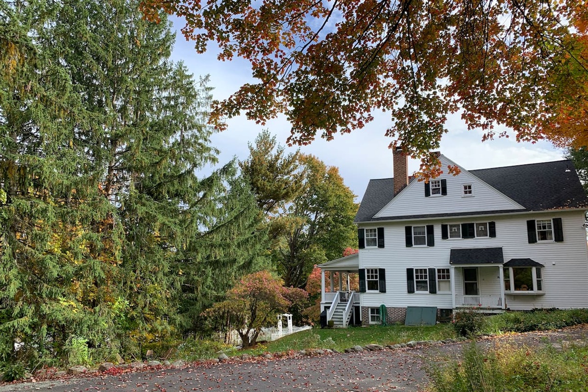Fall - back of the house 