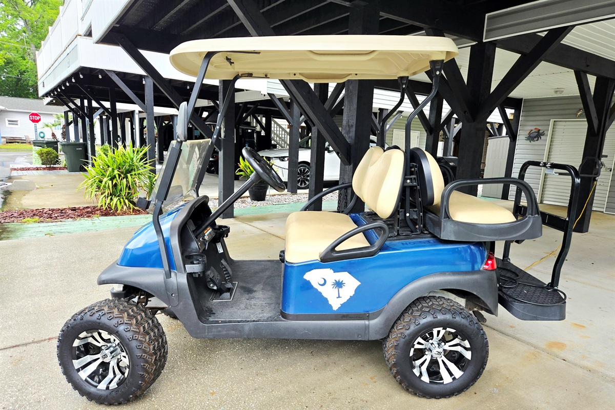Complimentary Golf Cart Use (age 21+)