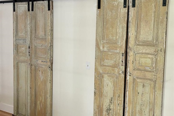 barn door main closet