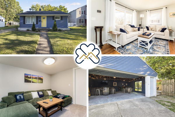 Rockne's Rally<>Updated 3BR 2 Bathroom Home 1 Mile to ND