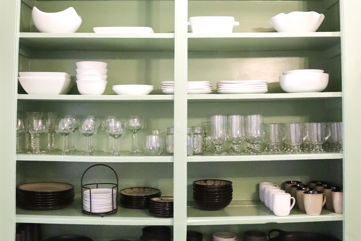 Spacious kitchen perfect for feeding the whole crew