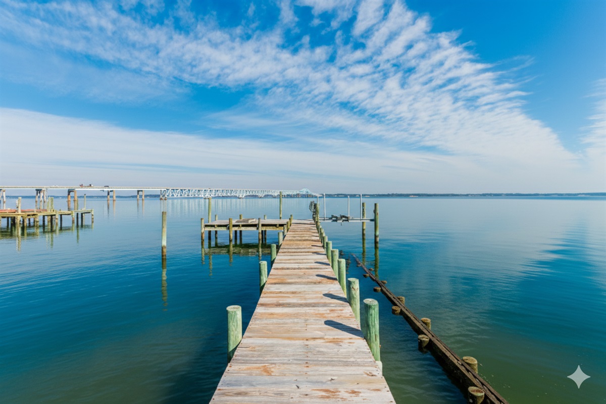 Scenic Pier: Stroll along the serene pier and soak in stunning waterfront views!