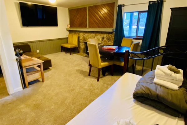 Bedroom 6, downstairs living room, attached bathroom 