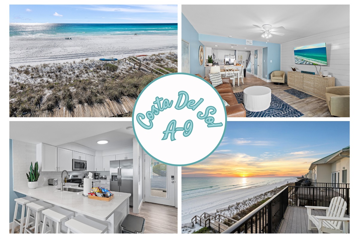 This 3-Level, Beachfront Townhome was Fully Remodeled in December 2025, has all New Furniture, Comes Fully-Stocked with Beach Gear and Games plus your own Private Beach