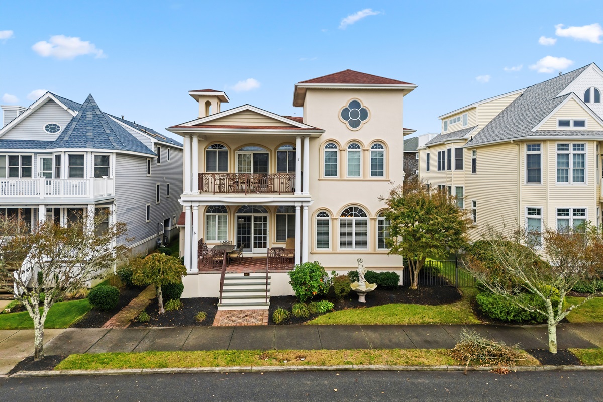 Exterior of the property