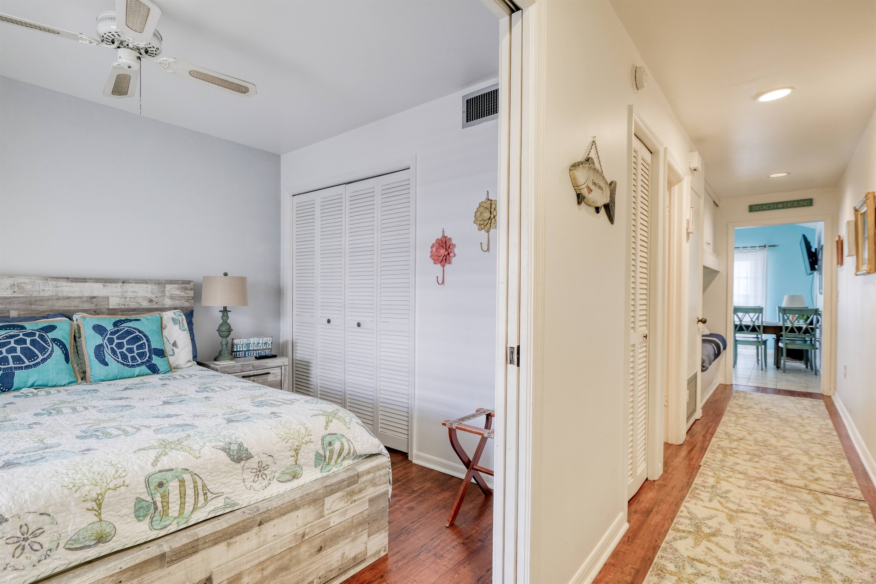 View of master bedroom
