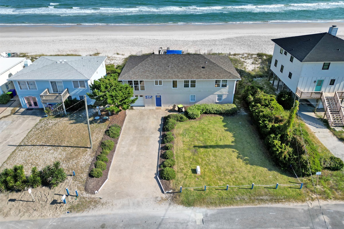 Space for 4-6 cars, depending on their size.