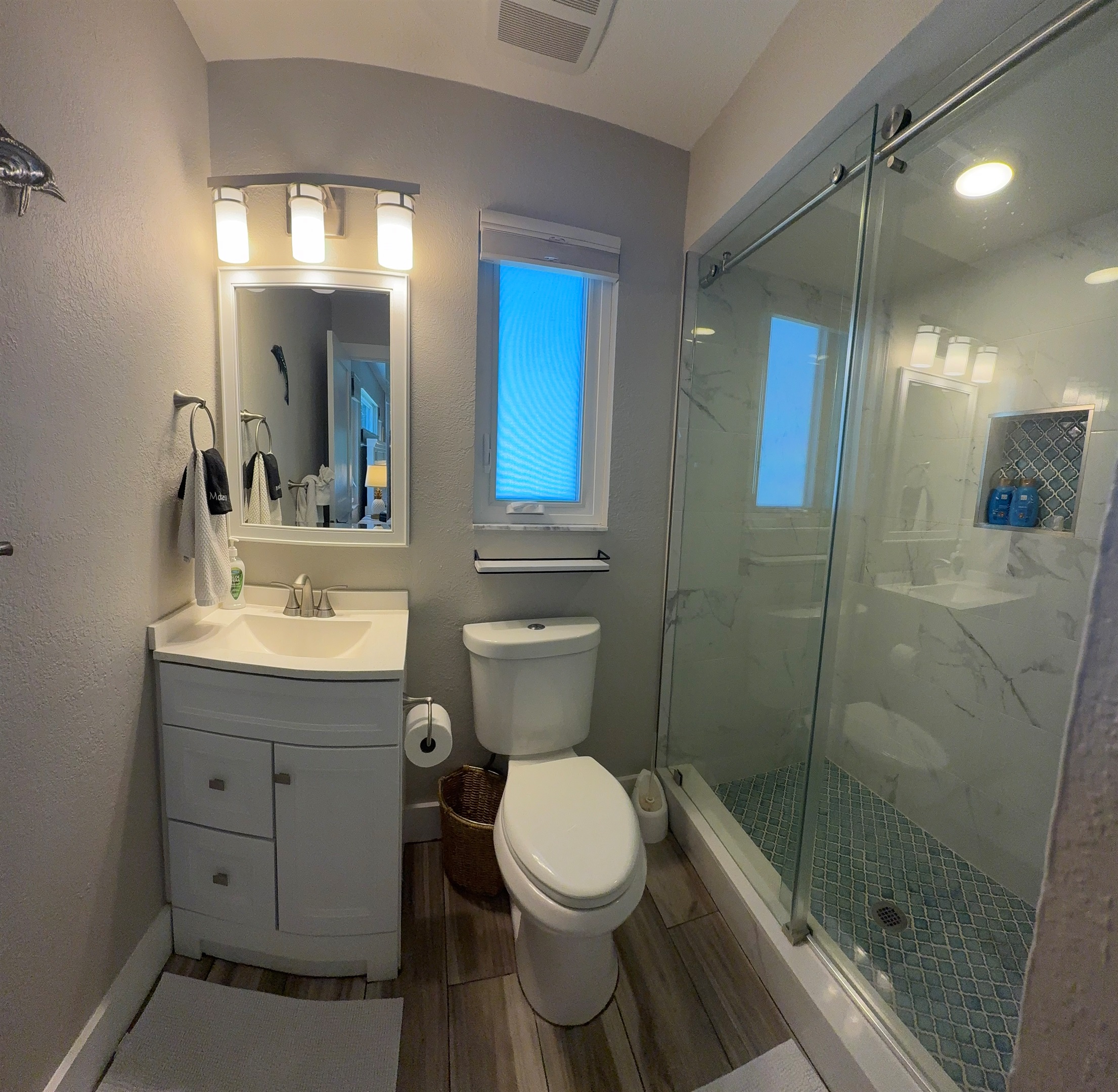 Master bathroom