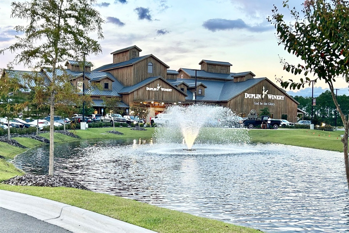 Duplin Winery - tastings, living music daily