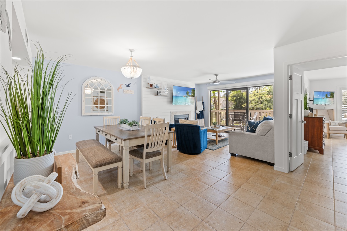 Open concept, spacious and roomy