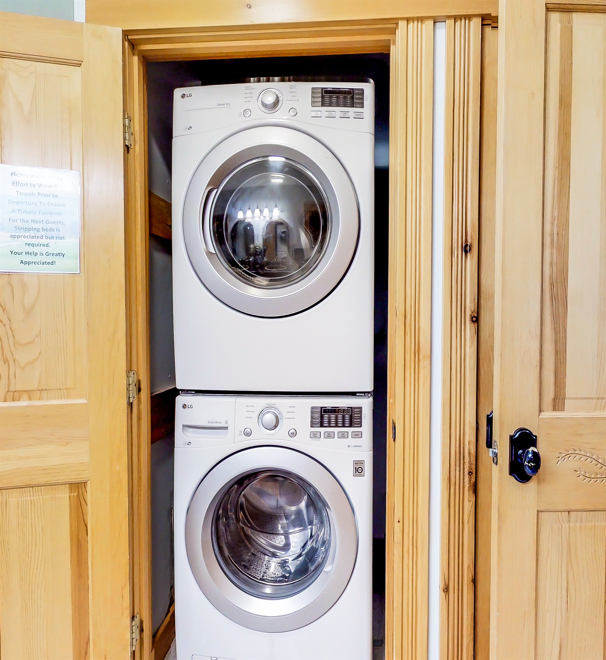 2 sets of washer/dryers