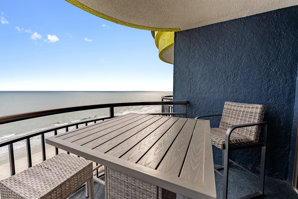 Amazing View from the Balcony!