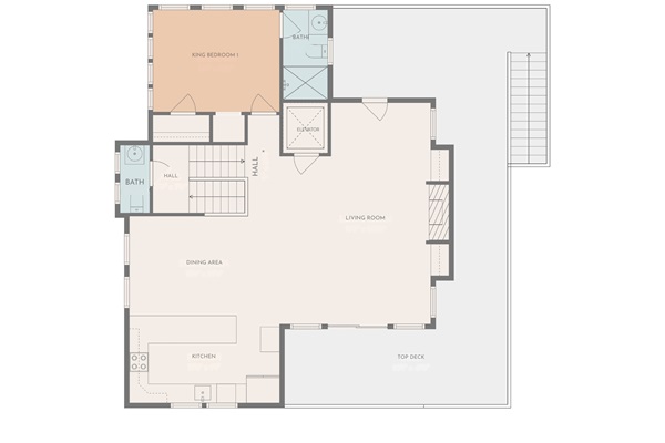Top Level Floor Plan