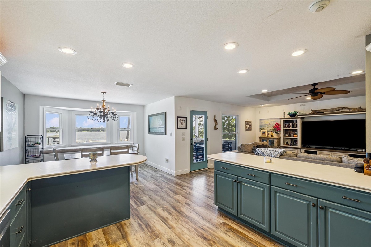 Open concept living area!