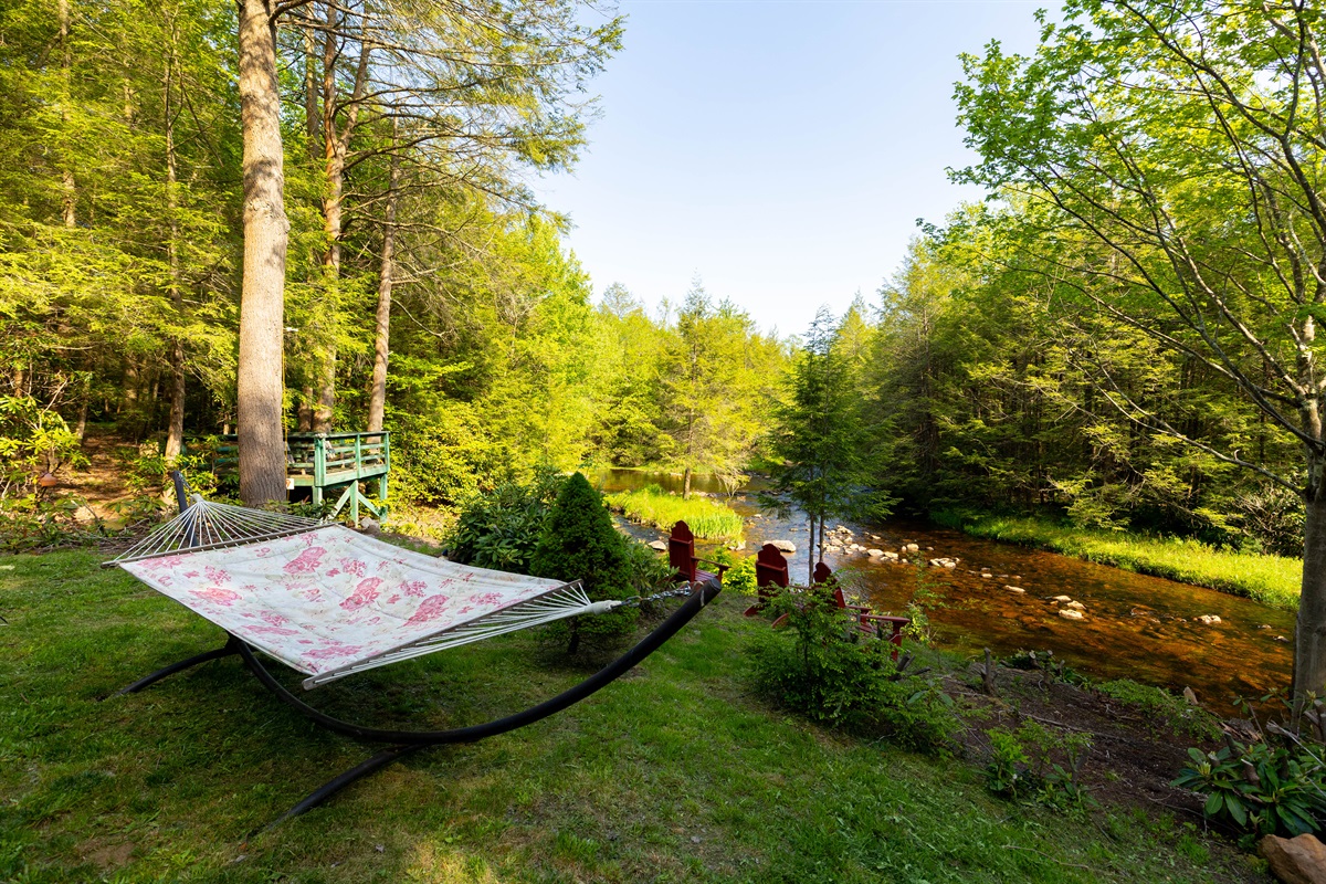 Aren't you itching to swing into relaxation on the hammock, or would you prefer to kick back and let the world drift by?