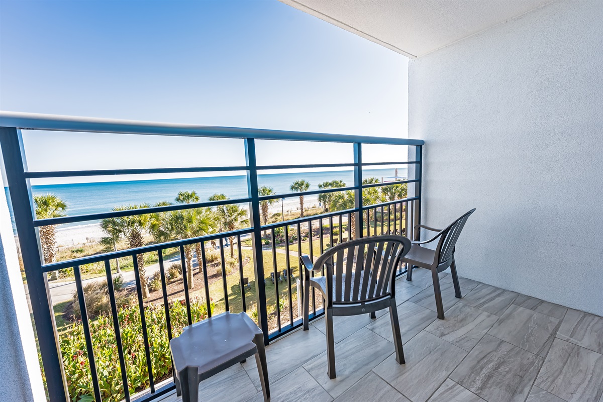 Amazing View from the Balcony!