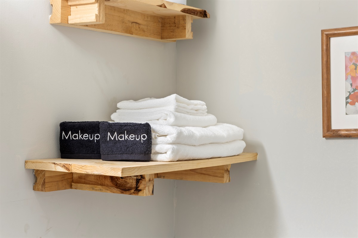 Makeup towels too!