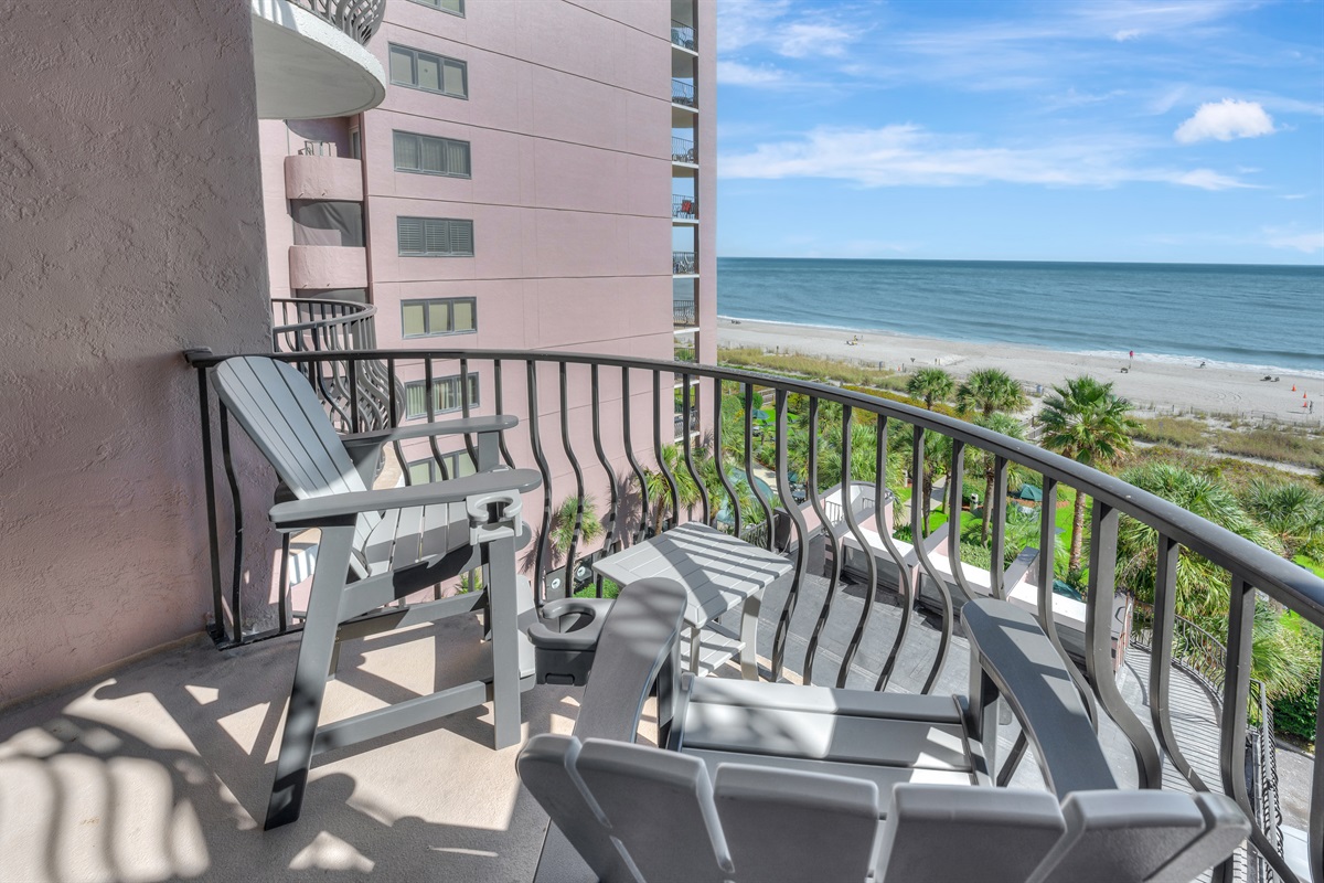 Breathtaking Views from Balcony!