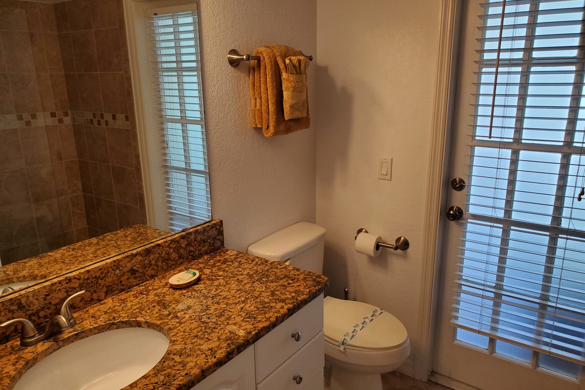 Full bathroom with walk in shower