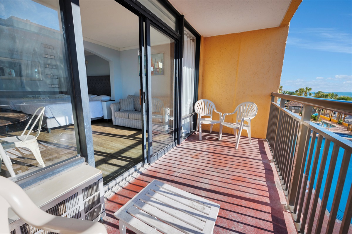 Amazing View from the Balcony!