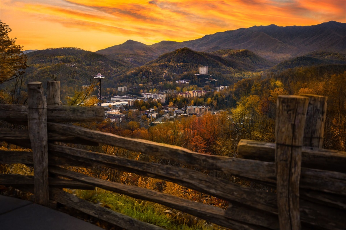 Gatlinburg is a scenic 35 minute drive