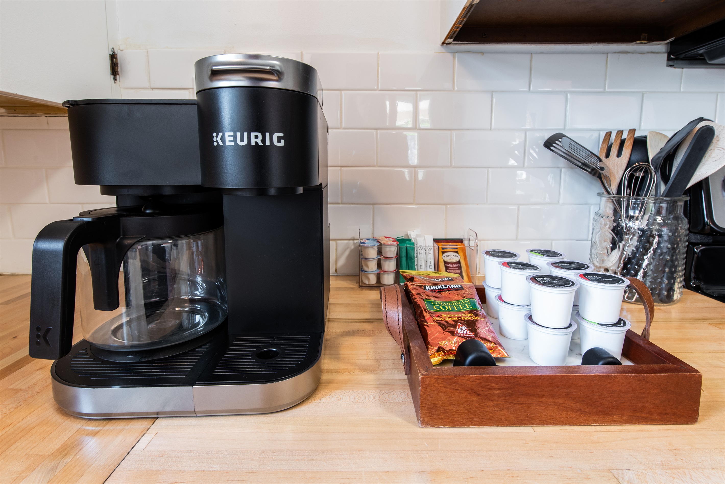 Keurig Duo and coffee pods 