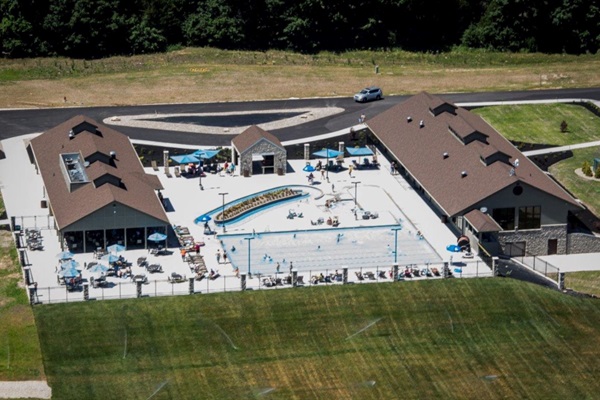 Resort recreational area