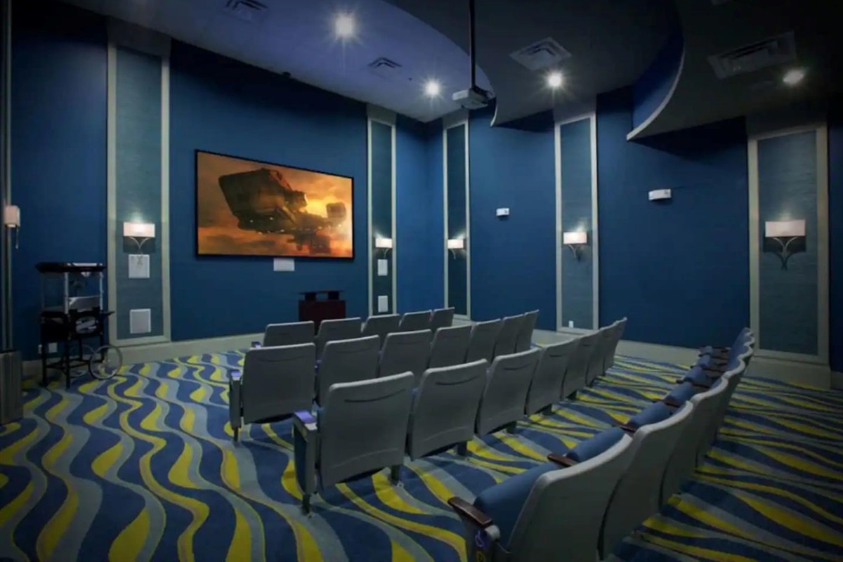 Movie theater at Champions Gate Club House
