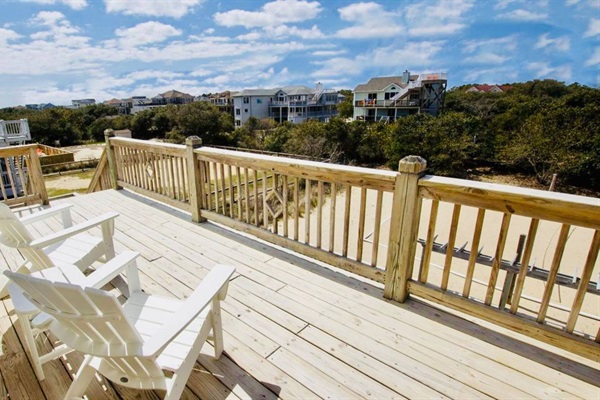Upper deck.