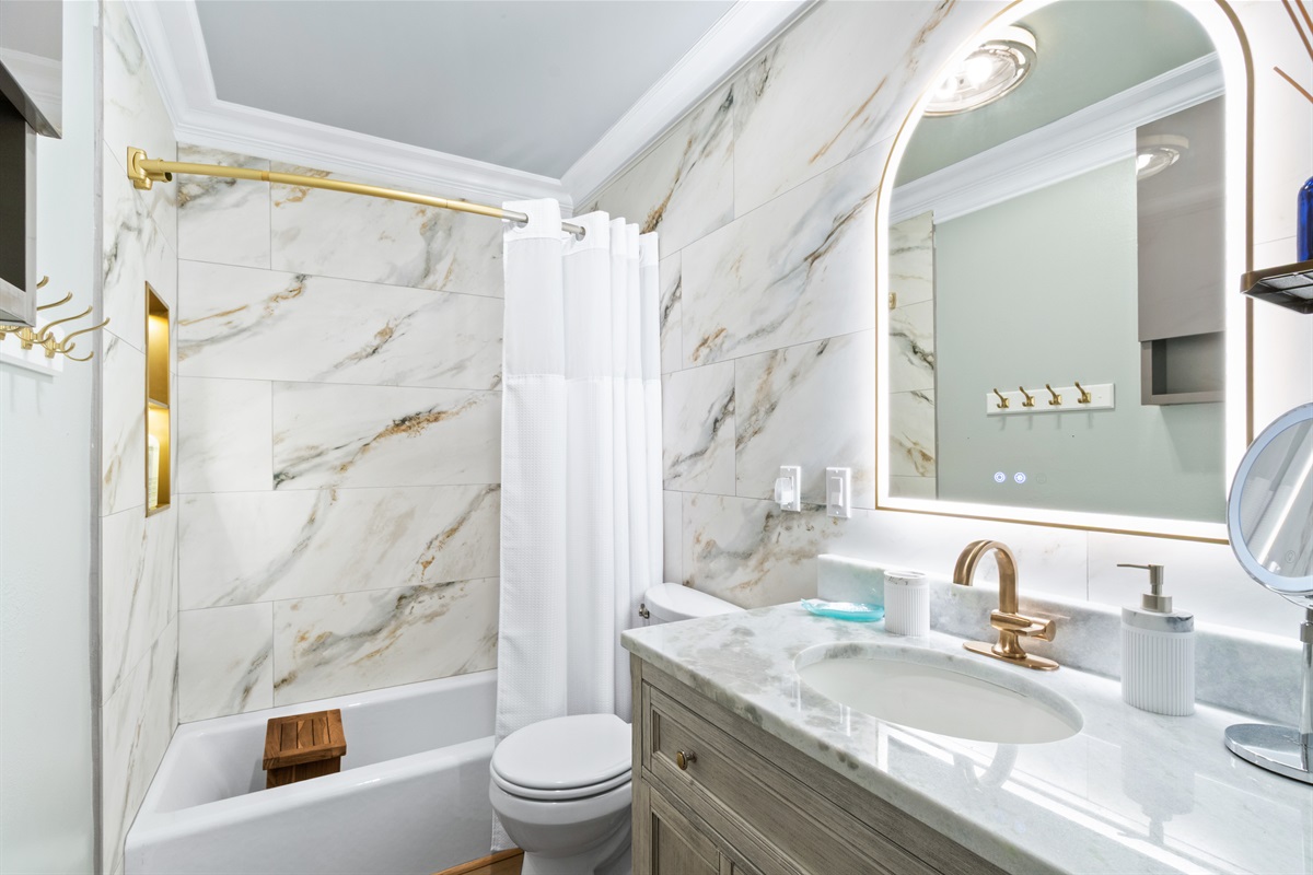 Stunning bathroom finishes
