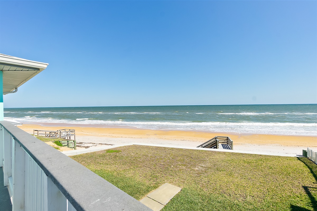 Unobstructed ocean views from your deck