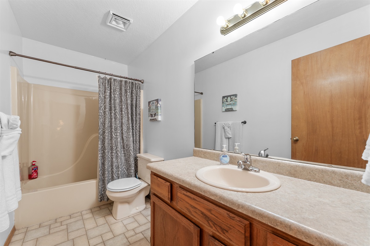 The private ensuite bath adds comfort and privacy for the primary bedroom.