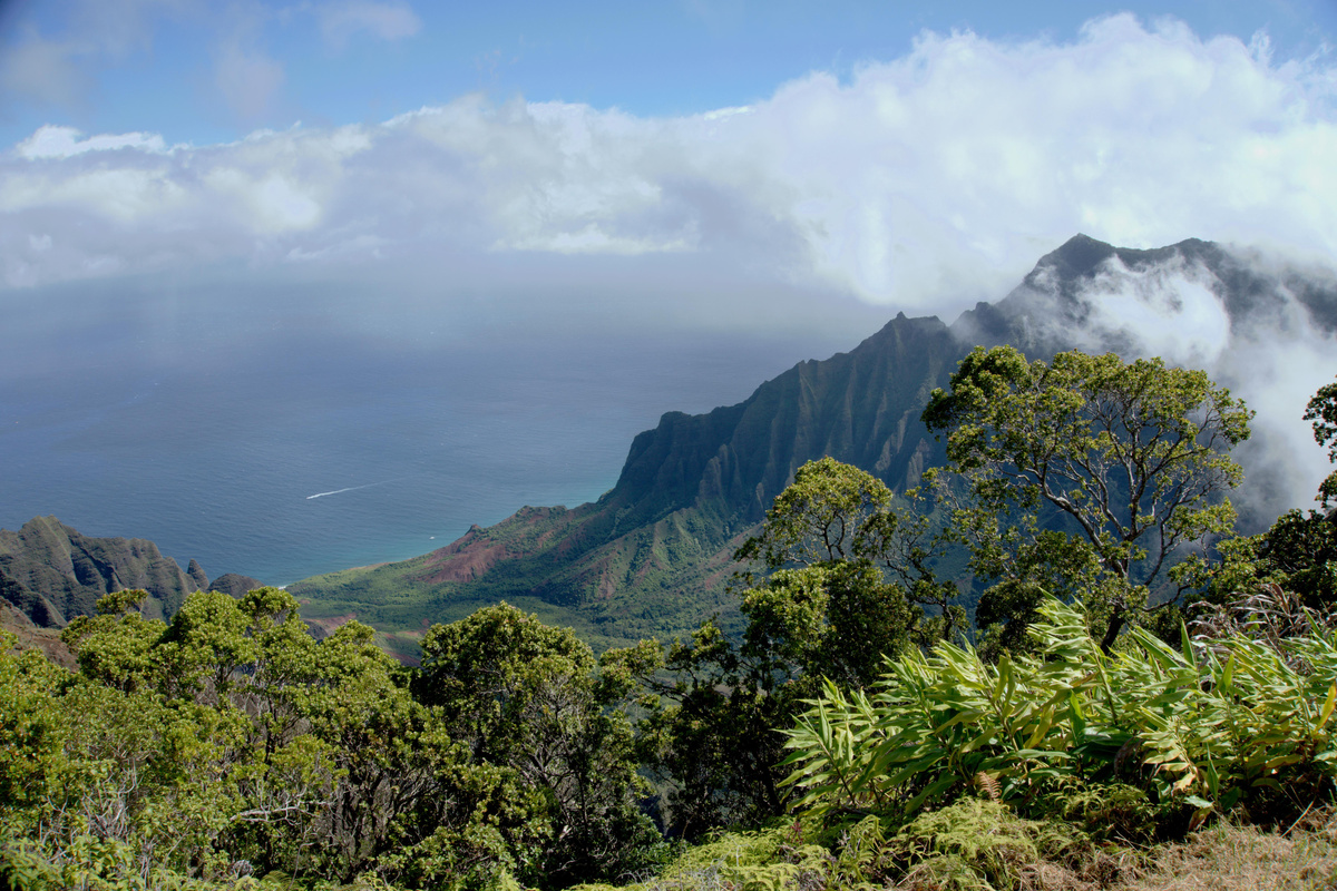View of Napali Coast