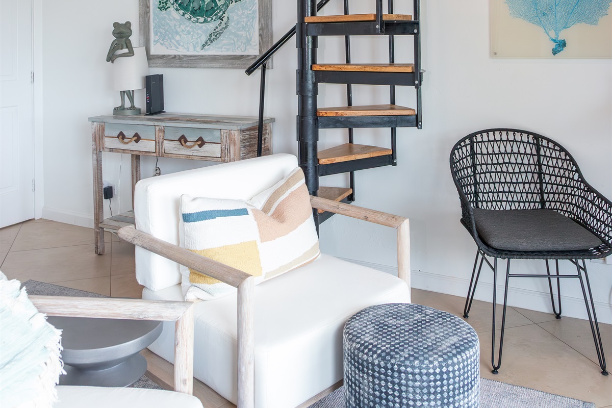 Sit here and enjoy the views before heading out to enjoy St. Thomas