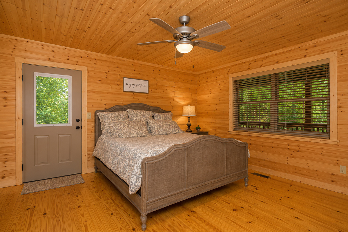 Main Level King Suite with Smart TV