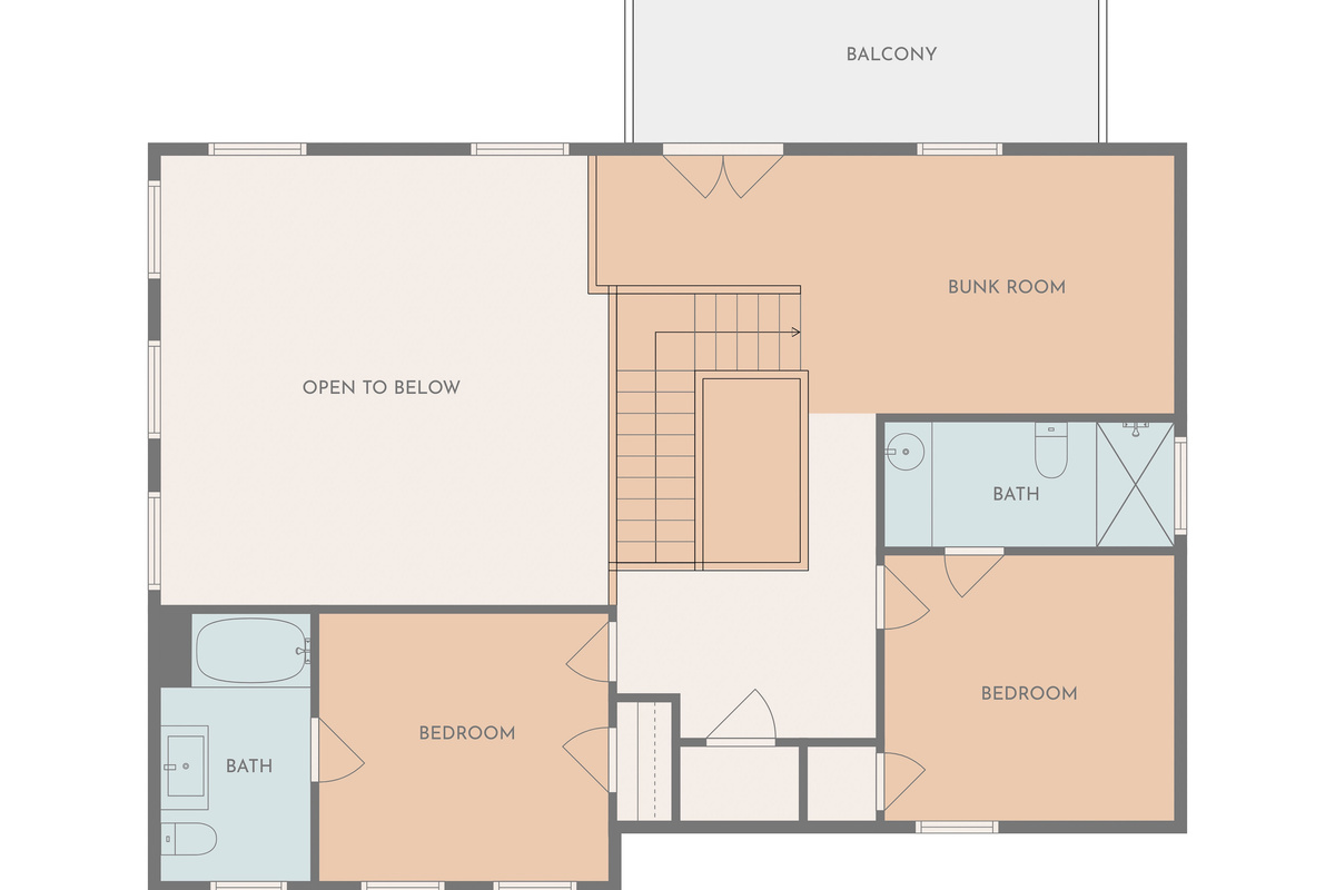 Upper Level Floor Plan