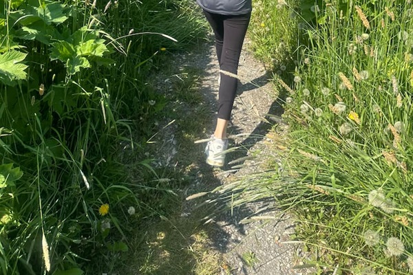 Our neighborhood has a nature trail where moose and bald eagles can often be found.