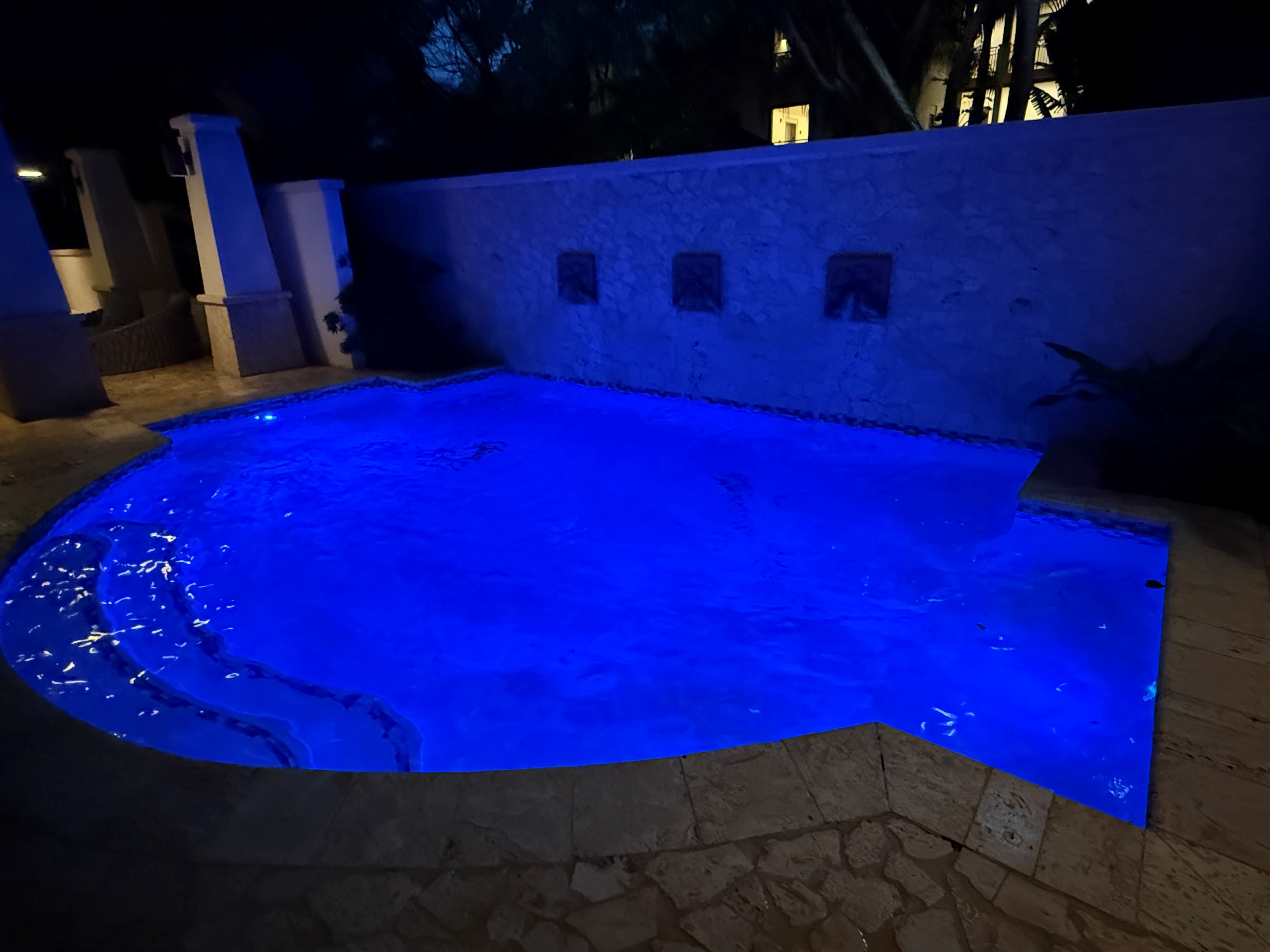 Night View Las Varandas Pool 