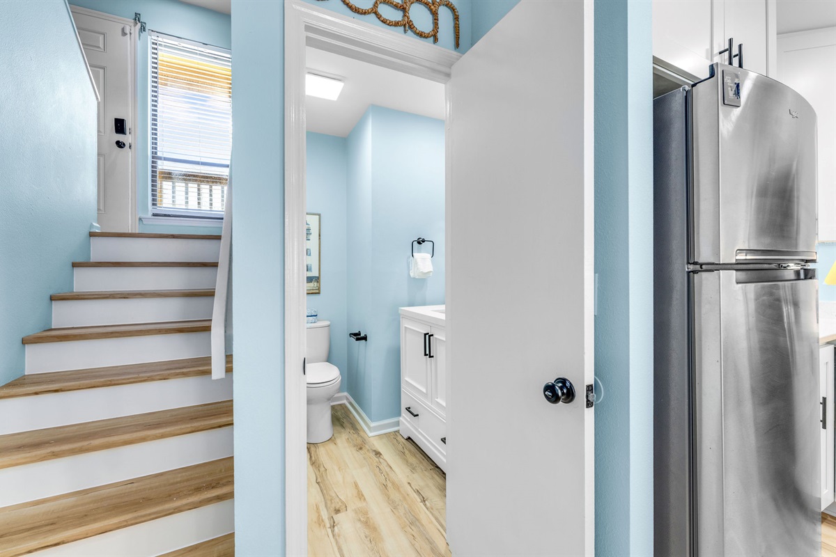 Kitchen Area Half Bath