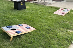 Cornhole Challenge - Toss those beanbags and aim for victory!