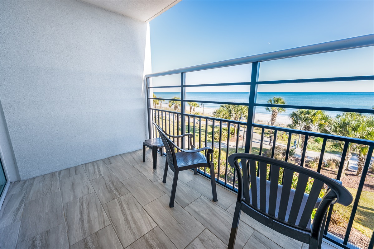 Amazing View from the Balcony!