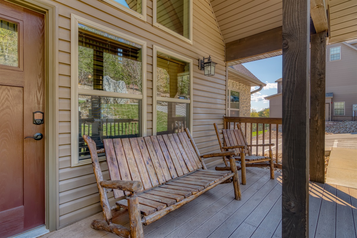 Watch the birds from your front porch