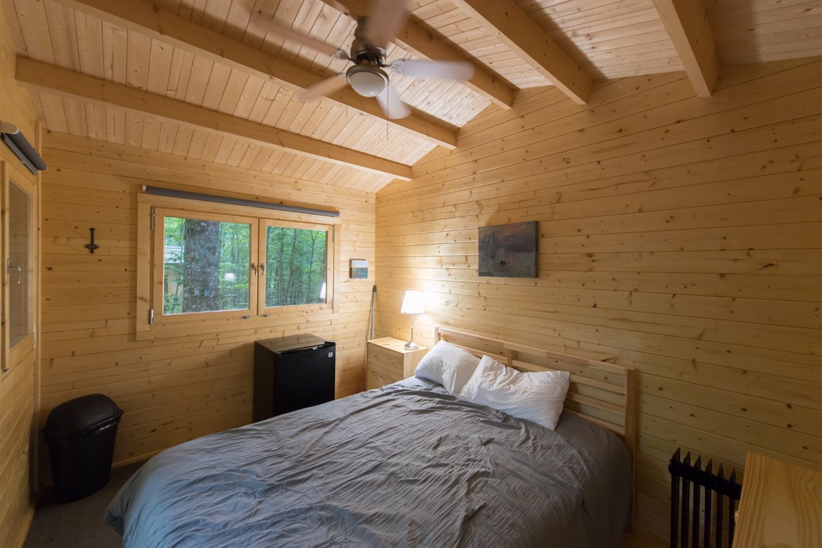 Inside of a cabin