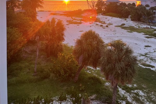 Gulf sunsets from any of the decks!