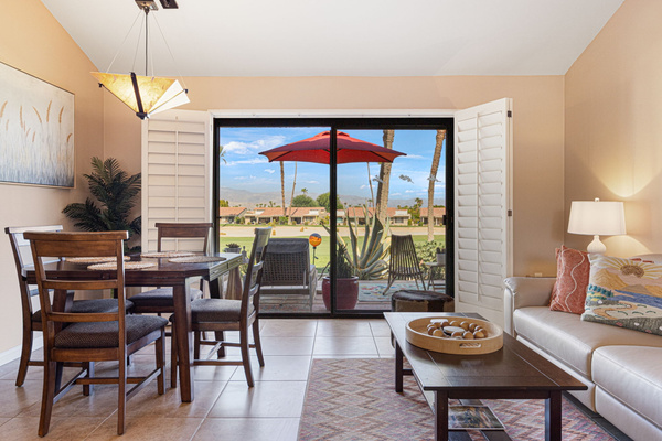 Slider to patio