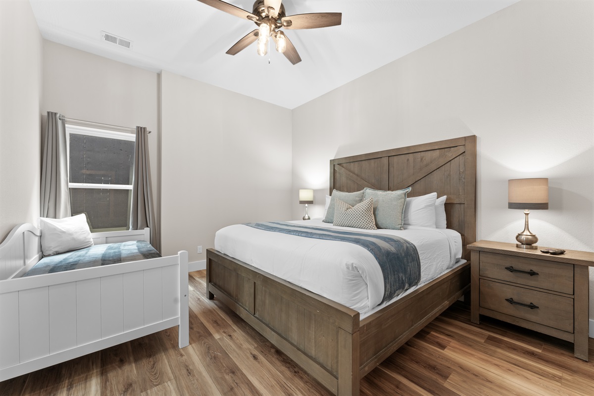 King bedroom #3 with ensuite bathroom