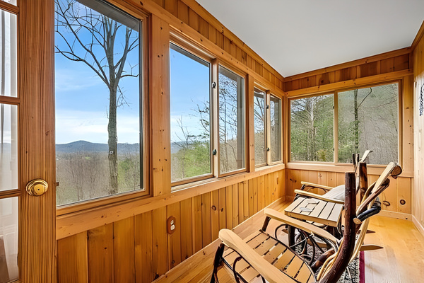 Whether you are reading a book or just enjoying the peaceful surroundings, this space is designed for pure relaxation.