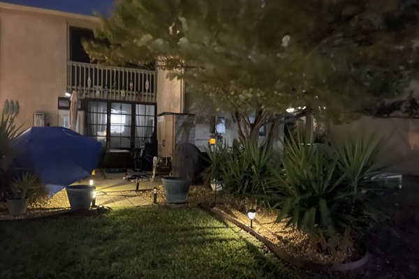 Lighted Path Patio
